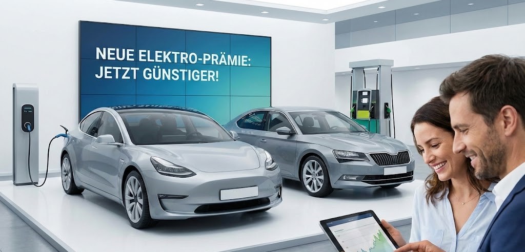 Elektroautos: Dank neuer Prämie immer häufiger günstiger als Benziner