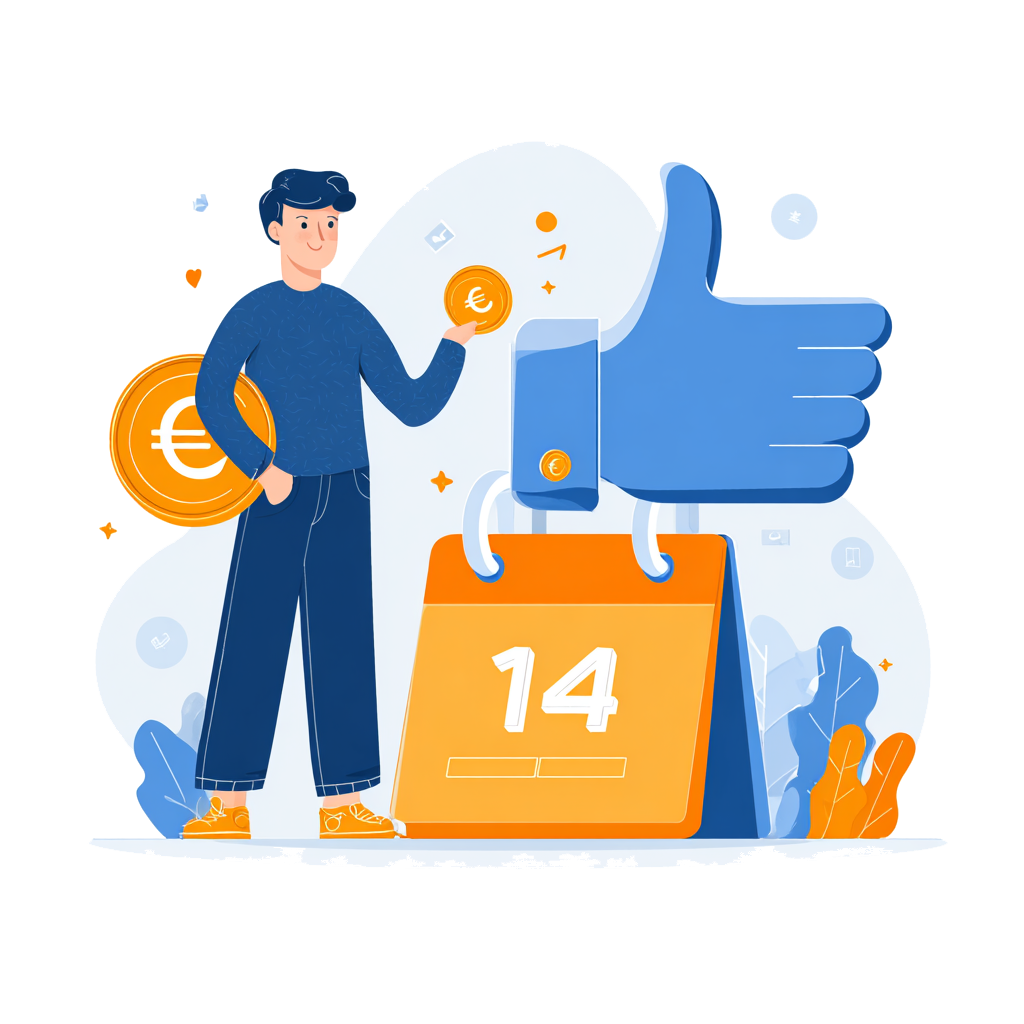 14-Tage Geld-Zurück Garantie - Zufriedenheitsversprechen